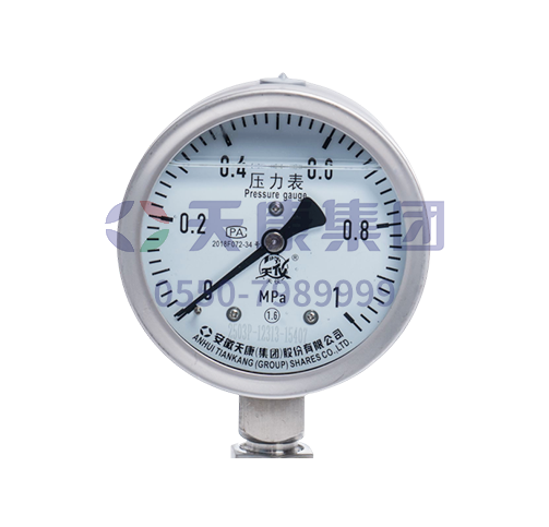 衛(wèi)生型隔膜壓力表