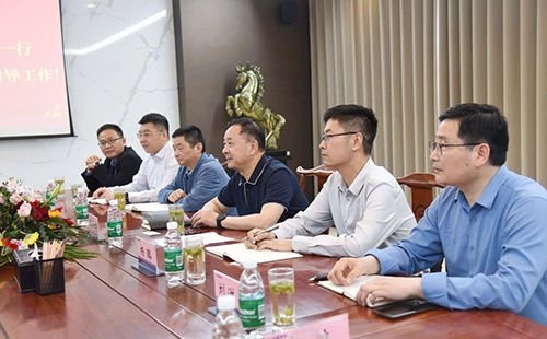 深化稅企溝通 共話發(fā)展新局——滁州市稅務局黨委委員、總經濟師黎向東一行蒞臨安徽天康集團調研指導工作